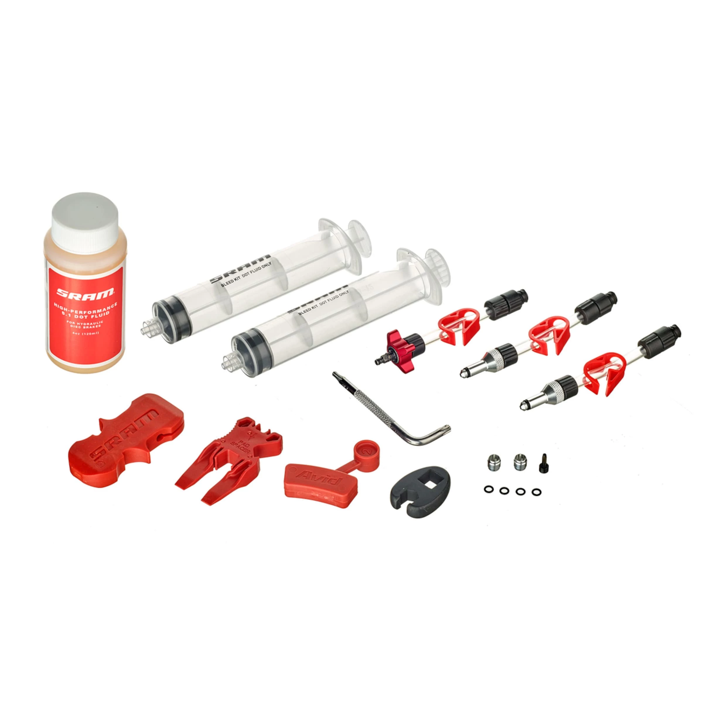 SRAM Kit De Purge Standard Incl. Liquide De Frein DOT 5.1 1 SRAM Kit De Purge Standard Incl. Liquide De Frein DOT 5.1